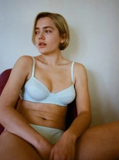 Araks: Beau Cotton Underwire Bra - Crisp