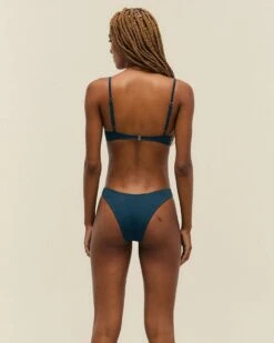 Haight: Leila Bikini Bottom - Deep Blue -Azaleas Nyc Store 01030870 0033 2 TOP MEIA TACA FP