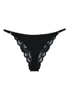 Fleur Du Mal: Charlotte Lace Seamless String Panty - Black -Azaleas Nyc Store 1 2200x2200 crop center 0e02a3d7 5747 4740 b9d2 8eac6e517f78
