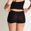Skin: Gayle Organic Cotton Boyshort - Black 1 Skin: Gayle Organic Cotton Boyshort - Black -Azaleas Nyc Store 2023007 SKIN 1653