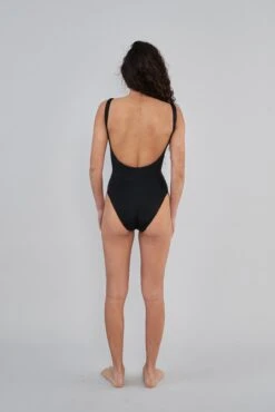 Nu Swim: Pistachio Scoop Back One Piece - Black -Azaleas Nyc Store 2023NUSWIM108