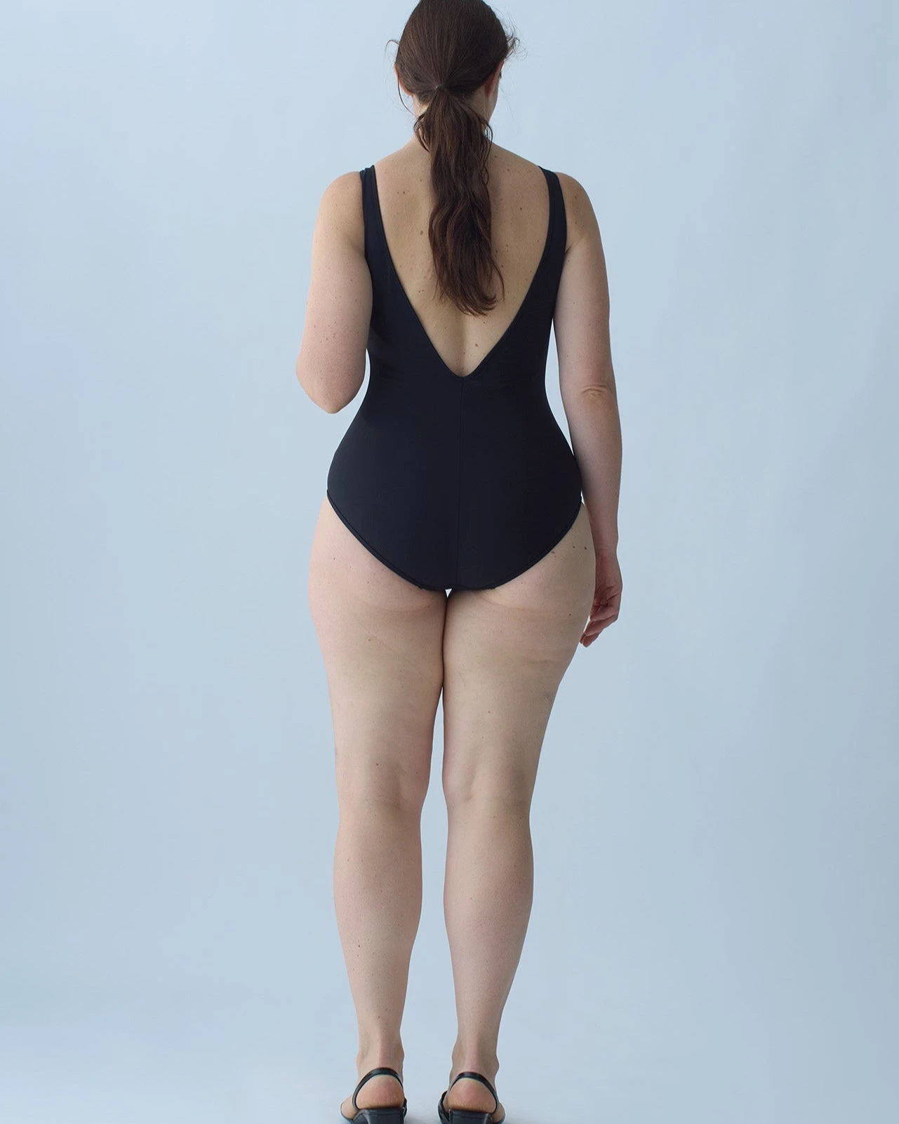 Nu Swim: Cyn Plunge One Piece - Black Nu Swim: Cyn Plunge One Piece - Black -Azaleas Nyc Store 240315 NuSwimEcomm15389