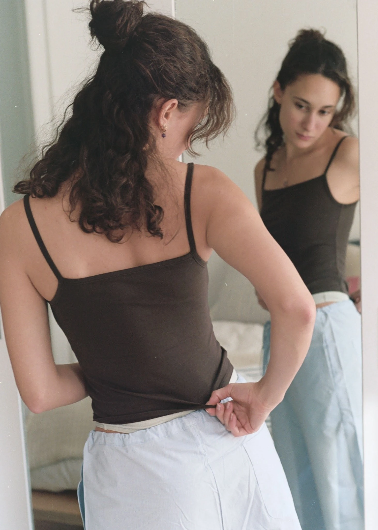 Non Private: Square Neck Camisole - Espresso Non Private: Square Neck Camisole - Espresso -Azaleas Nyc Store 2waysinglet 7