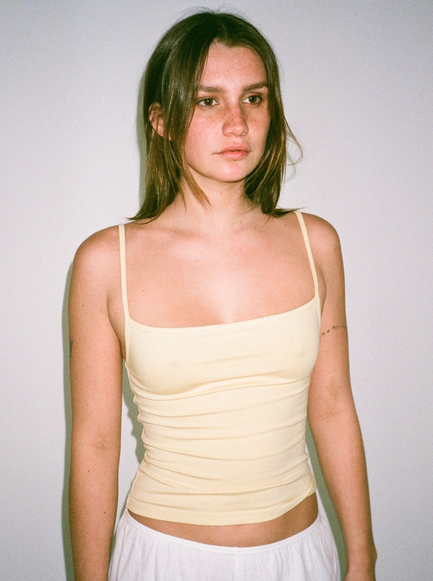 Non Private: Square Neck Camisole - Lemon Non Private: Square Neck Camisole - Lemon -Azaleas Nyc Store 2waysinglet 8