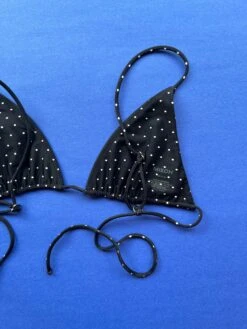 Mikoh: Oska Minimal Triangle Bikini Top - Noir Dot -Azaleas Nyc Store 5E4F5FFE 783C 4BA9 941D 6E3D283072BC