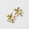 Wolf Circus: Lilah Flower Earrings - 14K Gold Plated -Azaleas Nyc Store 5a101bc38309e85a4512ded940e800d2144d58b6717392bd41fbe0d68cdc0b7b