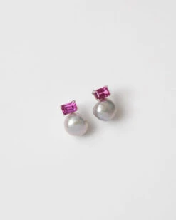 Wolf Circus: Delphine Pearl Cluster Earrings - Pink -Azaleas Nyc Store 7b06b128efaf2f558b5c5931a5a40b3a3fc60f48c5c7d8539c67686054f5de08