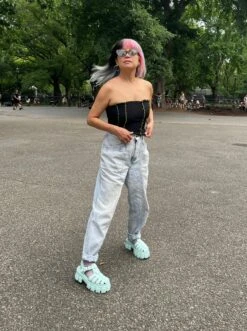 Sherris: Patchwork Tube Bikini Top - Multi -Azaleas Nyc Store 9AE093A2 1B02 404C 95E8 870AD787A6AD