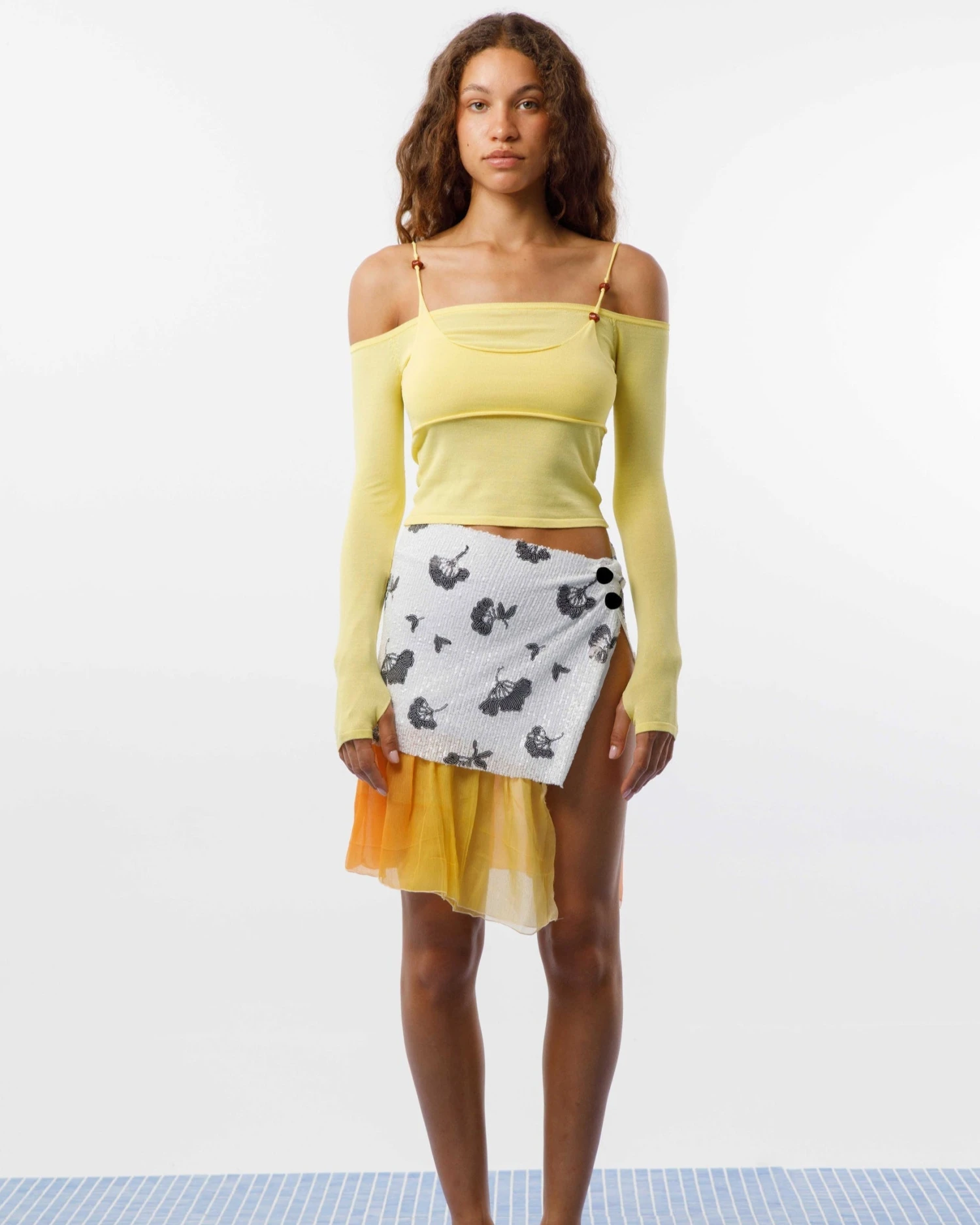 Caro Luna: Vera Knitted Top - Yellow Caro Luna: Vera Knitted Top - Yellow -Azaleas Nyc Store B8F0121C 9769 4425 B474 DC924991DBC3