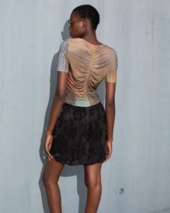 Untitled In Motion: Chaldea Ruched Top - Naiad -Azaleas Nyc Store CHALDEATOP Naiad 4 2048x 86906e53 eec4 4bdc b3e2 21e14e6fed4e