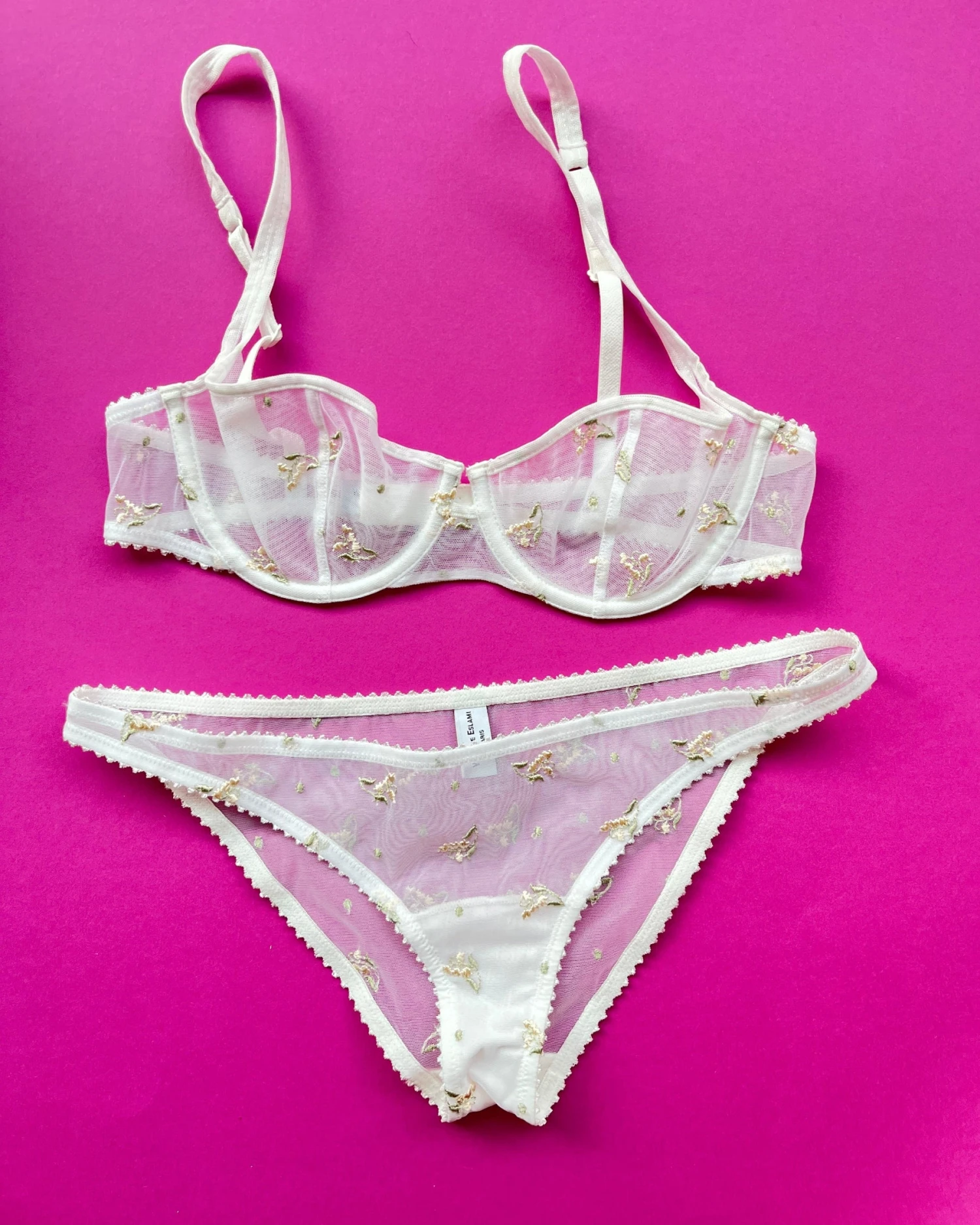 Yasmine Eslami: Rebecca Demi Bra - Muguet Yasmine Eslami: Rebecca Demi Bra - Muguet -Azaleas Nyc Store DA9EF0E8 902C 46DA A04C 89AF963DC17A