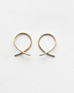 8.6.4: Threader Overlap Earrings - Small