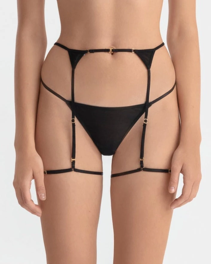 Marika Vera: Moore Garter Belt - Black Marika Vera: Moore Garter Belt - Black -Azaleas Nyc Store Demi suspender CA 1200x1799 de424e13 6f03 438c b8b3 6c95b893ef99
