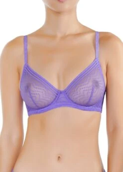 Huit: Eclatante Underwire Bra - Violet -Azaleas Nyc Store Eclatantemain
