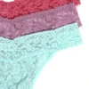 Hanky Panky: Lace Original Rise Thong - Fashion Colors -Azaleas Nyc Store Hanky Panky 3 Pack Signature Lace Original Rise Thongs in Printed Box PINK QUARTZ WATER LILY CRYSTAL BLUE View 2 x1600 7be97fe5 fe9e 4ae1 9d8e 792f45363787