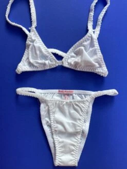 Hello Beautiful: Romance String Panty - White 4 Hello Beautiful: Romance String Panty - White -Azaleas Nyc Store IMG 0509
