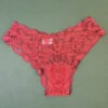 Clo: Fortuna Lace Cheeky Boyshort - Chili Pepper 1 Clo: Fortuna Lace Cheeky Boyshort - Chili Pepper -Azaleas Nyc Store IMG 0668