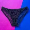 La Fille D'O: Precious Low Rise Brief - Black