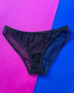 La Fille D'O: Precious Low Rise Brief - Black