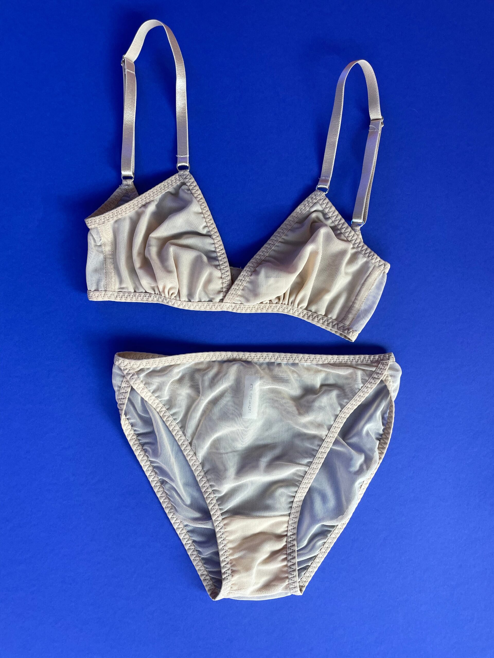 Kye Intimates: Daily Mesh Triangle Bra - Ecru Kye Intimates: Daily Mesh Triangle Bra - Ecru -Azaleas Nyc Store IMG 2726 scaled