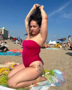 Nu Swim: Saturn Strapless One Piece - S, Last One!