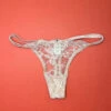 Clo: Fortuna Lace Adjustable String Thong - Rosa Cuarzo 2 Clo: Fortuna Lace Adjustable String Thong - Rosa Cuarzo -Azaleas Nyc Store IMG 3762