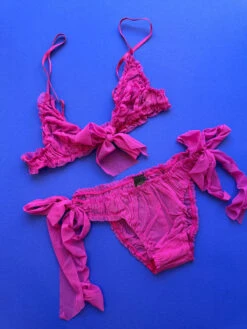 Only Hearts: Side Tie Tulle Brief - Wild Rose -Azaleas Nyc Store IMG 5760 b18ef984 6dcf 4c9e 9dba 724a84a83572