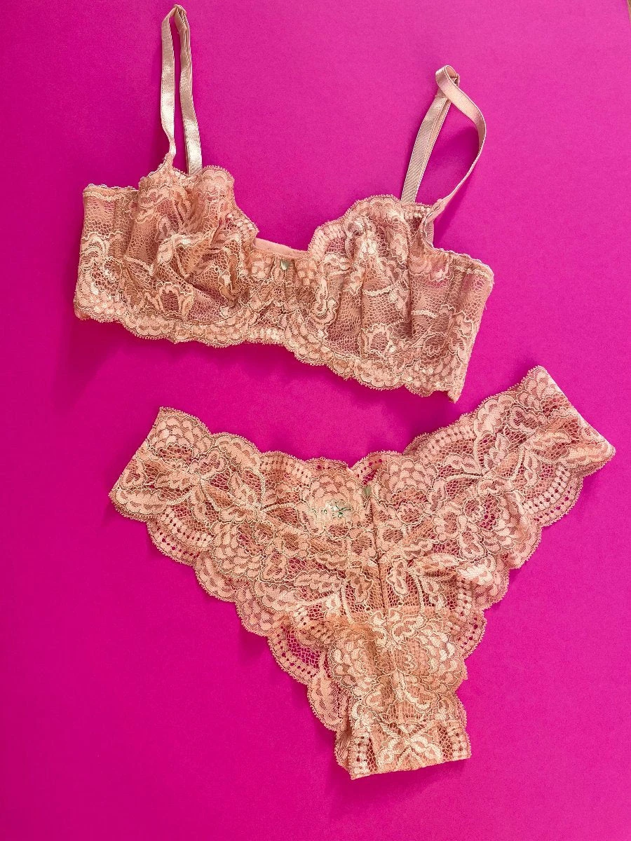 Clo: Fortuna Lace Demi Underwire Bra - Maple Sugar Clo: Fortuna Lace Demi Underwire Bra - Maple Sugar -Azaleas Nyc Store IMG 6051 b65d31fb 56da 4a9d 9cbc 009e1c2f55ef