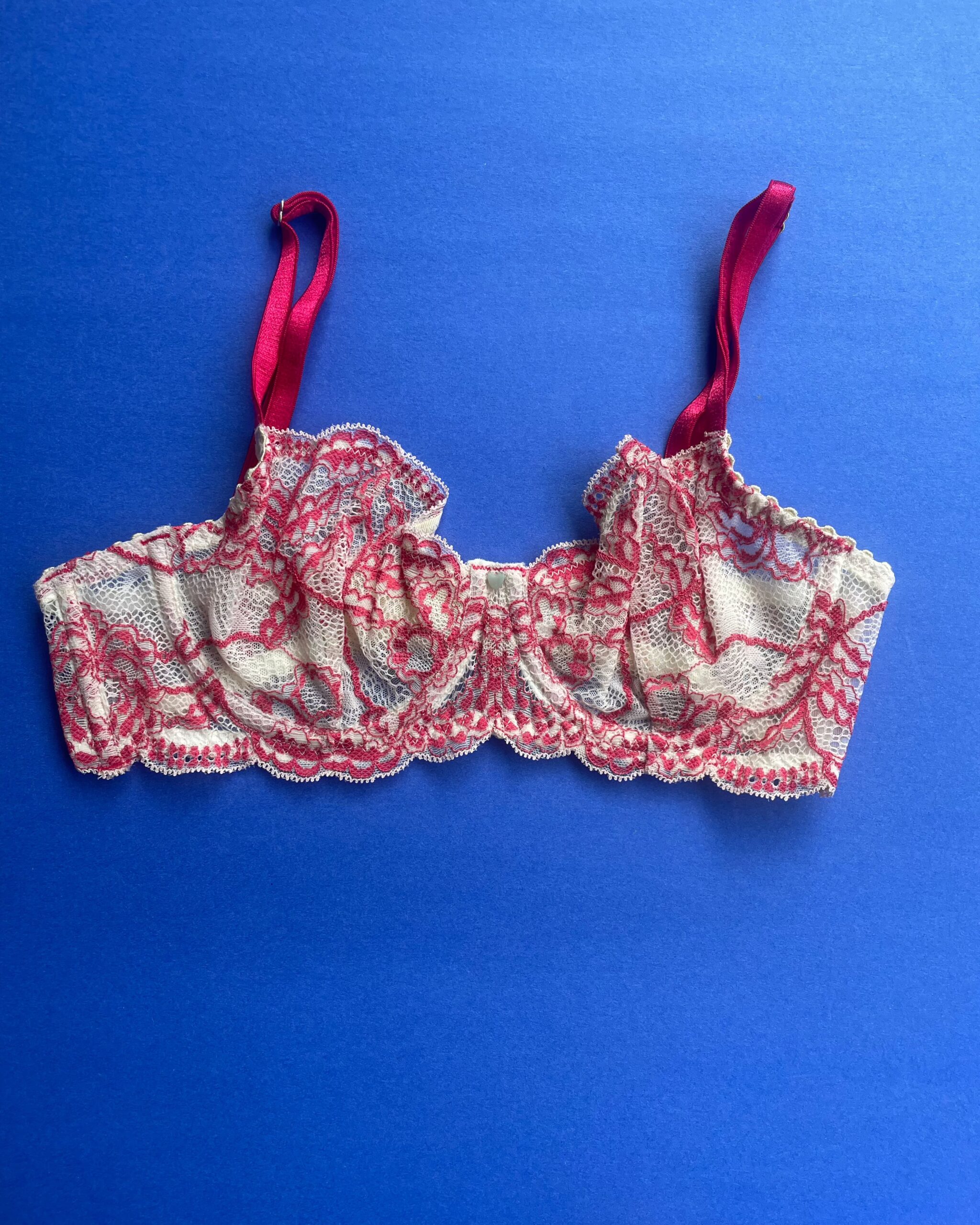 Clo: Fortuna Lace Demi Underwire Bra - Azalea Clo: Fortuna Lace Demi Underwire Bra - Azalea -Azaleas Nyc Store IMG 6208 scaled