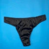 Araks: Grier Silk Thong - Black