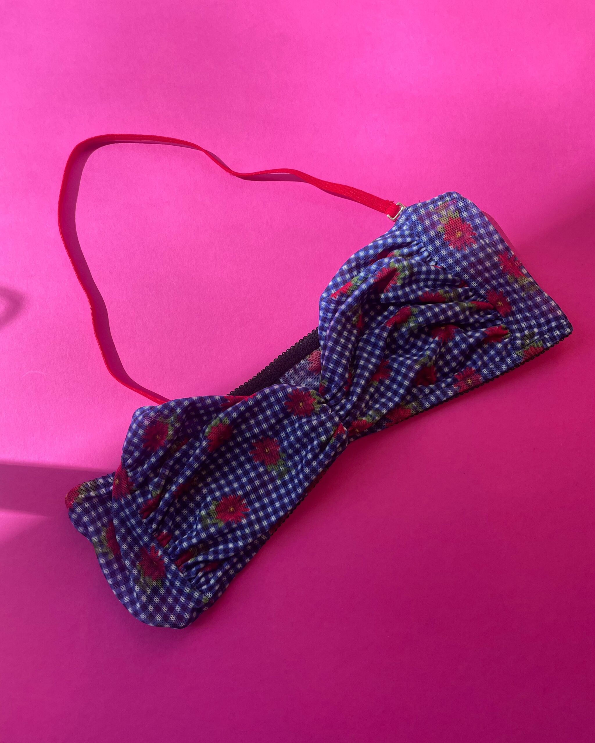 Only Hearts: Picnic Club Georgia Bralette - Gingham Floral Only Hearts: Picnic Club Georgia Bralette - Gingham Floral -Azaleas Nyc Store IMG 7272 scaled