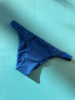 Haight: Thin Basic Low Bikini Bottom - Cobalt Blue