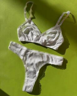 Araks: Stella Cotton Thong - White -Azaleas Nyc Store IMG 8303 4964a72e 829f 4e8e 9add 480804f980d0