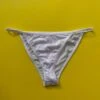 Non Private: String Bikini Brief - White