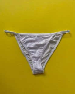 Non Private: String Bikini Brief - White