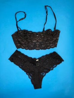 Fleur Du Mal: Charlotte Lace Longline Balconette Bra - Black 6 Fleur Du Mal: Charlotte Lace Longline Balconette Bra - Black -Azaleas Nyc Store IMG 8632