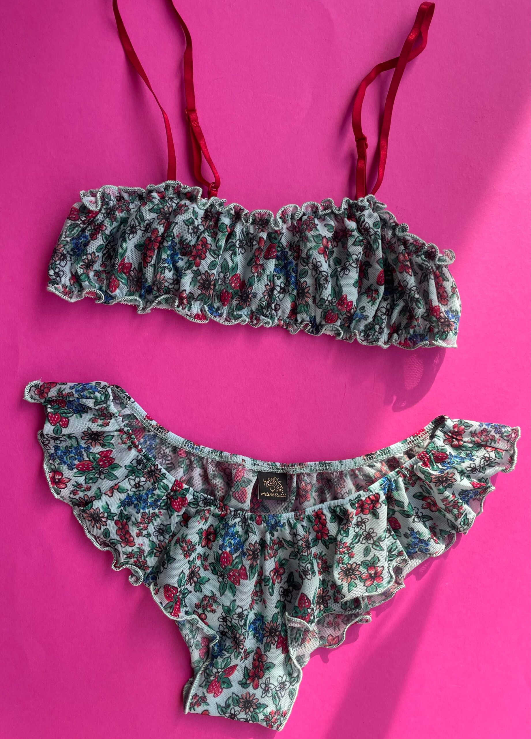 Only Hearts: Joey Bralette - Strawberry Fields Only Hearts: Joey Bralette - Strawberry Fields -Azaleas Nyc Store IMG 9045 scaled