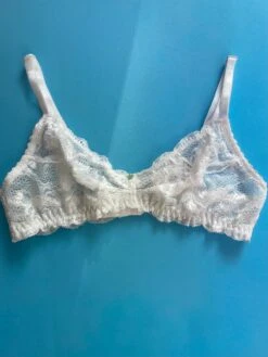 Clo: Fortuna Lace Wireless Soft Bra - White 5 Clo: Fortuna Lace Wireless Soft Bra - White -Azaleas Nyc Store IMG 9257