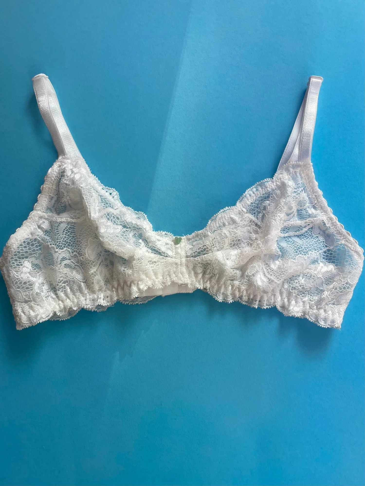 Clo: Fortuna Lace Wireless Soft Bra - White Clo: Fortuna Lace Wireless Soft Bra - White -Azaleas Nyc Store IMG 9257 scaled