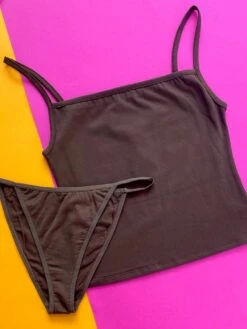 Non Private: Square Neck Camisole - Espresso 5 Non Private: Square Neck Camisole - Espresso -Azaleas Nyc Store IMG 9746 f60b8419 72e1 4000 9896 31b560c6ed96