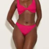 Hunza G: Juno Twist Front Bikini Set - Raspberry -Azaleas Nyc Store JUNOBIKINIMETALLICRASPBERRY 01 1080x 1661b6ba be7b 436d b882 f794045bdd2e
