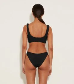 Hunza G: Juno Twist Front Bikini Set - Black -Azaleas Nyc Store JunoBlack 3 BC 1800x1800 a5460666 15f4 47fb 8d73 d4e94b61a439