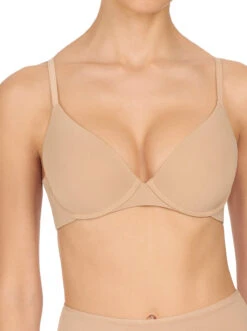 Natori: Minimal Convertible Push-Up Bra - Cafe