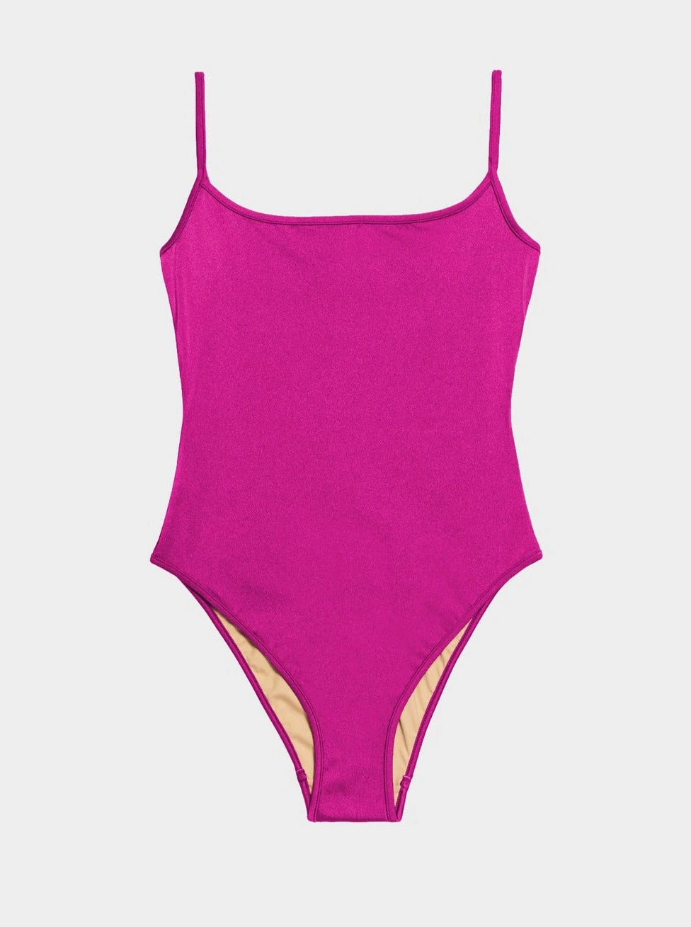 Nu Swim: Noodle Thin Strap One Piece - XL, Last One! Nu Swim: Noodle Thin Strap One Piece - XL, Last One! -Azaleas Nyc Store NoodleSuit Fuchsia