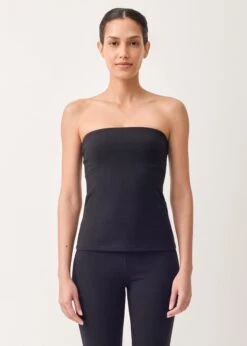 Skin: Base Tube Top - Black 4 Skin: Base Tube Top - Black -Azaleas Nyc Store O3CL1015 BASE TUBE TOP O3CL400 BASE LEGGING2881