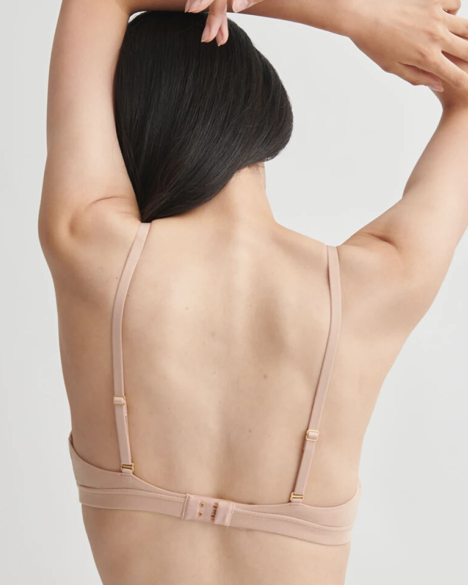 Skin: Gelina Triangle Bralette - Macadamia Skin: Gelina Triangle Bralette - Macadamia -Azaleas Nyc Store OCL703BGELINATRIANGLEBRALETTEMACADAMIA OCL600BGAYLEBOYSHORTMACADAMIA7 crop 01