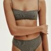 Pale Swimwear: Cosima Mid-Rise Bikini Bottom - Vichy -Azaleas Nyc Store PALESWIMWEAR2487r a8d47014 e649 490c 94d0 c80cec21d410