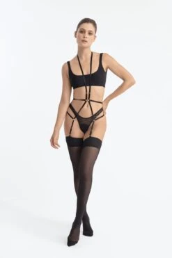 Marika Vera: Patricia Harness With Garters (Stockings Included) -Azaleas Nyc Store PATRICIASUSPENDERWITHSTOCKINGSFRONT 1200x1800 67c5a48e 4008 4bae 9195 1b3ea20df646