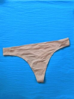 Skin: Genny Cotton Thong - Macadamia -Azaleas Nyc Store PXL 20230522 213408119