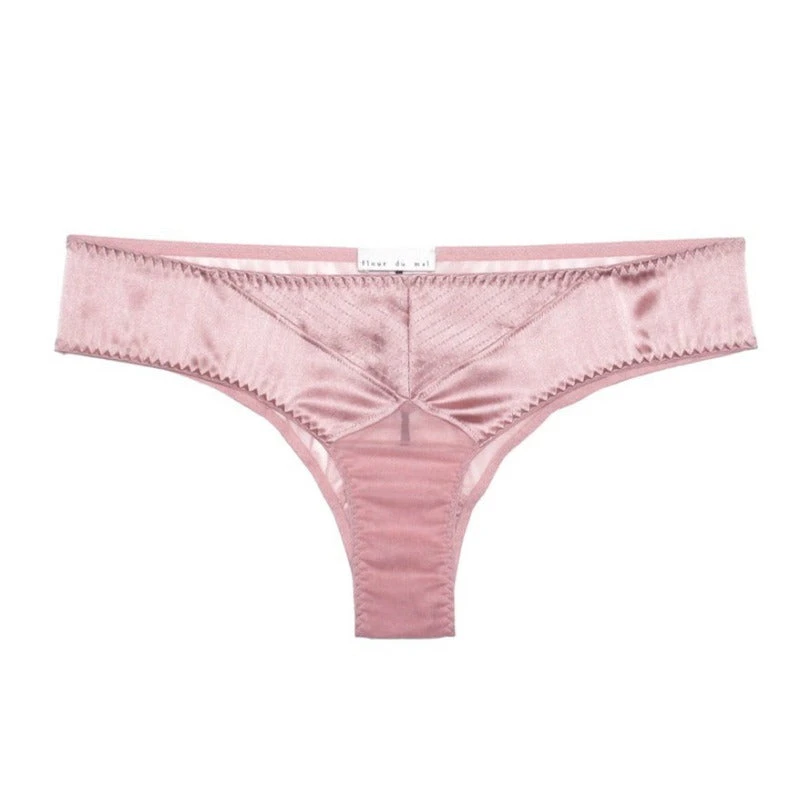 Fleur du Mal: Satin Top Stitch Hipster Brief - Rose Fleur Du Mal: Satin Top Stitch Hipster Brief - Rose -Azaleas Nyc Store PY0026 4001 1 900x 2600x 4ca162f7 b0d1 436a 8d66 8290aeb74421